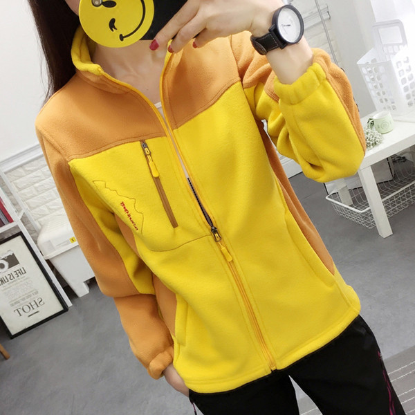 Дамско спортно-ежедневно яке с висока яка в четири цвята 