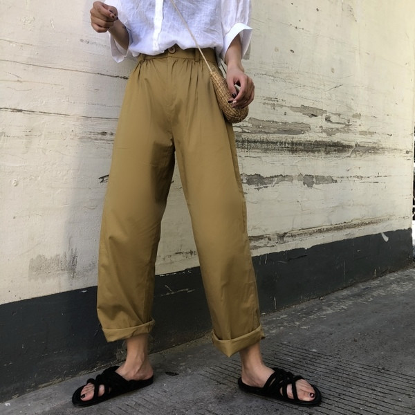 Pantaloni casual dama in trei culori