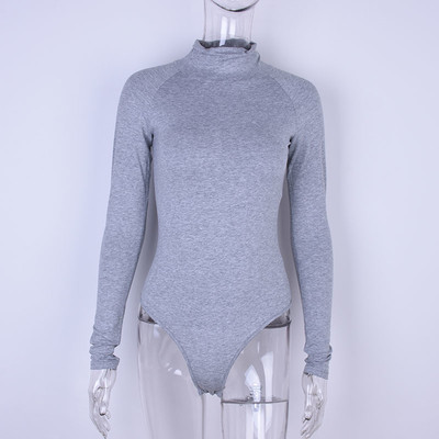 Body de dama cu guler inalt in trei culori