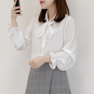 Elegáns női hosszú ujjú ing három színben