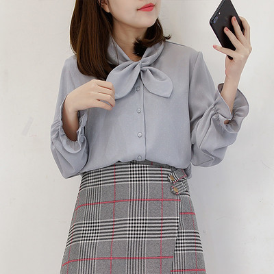 Elegáns női hosszú ujjú ing három színben