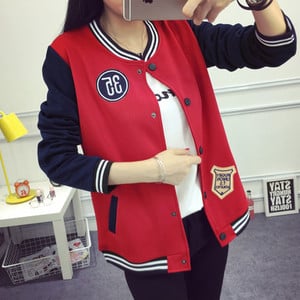 Geaca sport si casual dama cu emblema