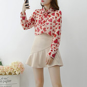 Cămașă elegantă de damă cu mâneci lungi