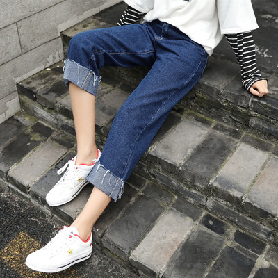 Τζιν γυναικεία σε διάφορα χρώματα - ευρύ μοτίβο