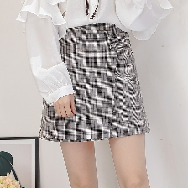 Γυναικεία φούστα σε δύο χρώματα