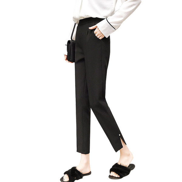 Sportos és elegáns női nadrág fehér, fekete és barna színekben