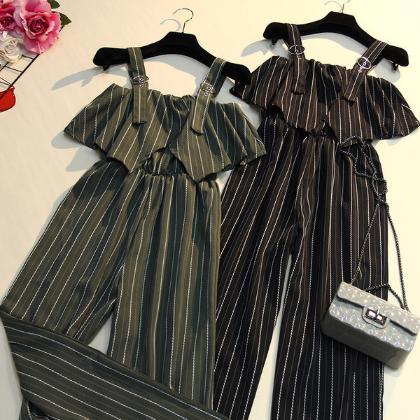 Salopeta de dama eleganta in doua culori