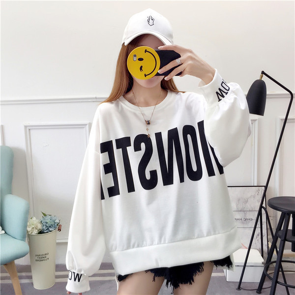 Bluză de damă sport-casual cu inscripție colorată în mai multe culori