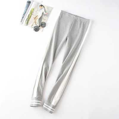 Jambiere casual dama cu margini albe in trei culori