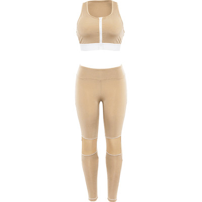 Echipă modernă de sport feminin, inclusiv jambiere și bustieră