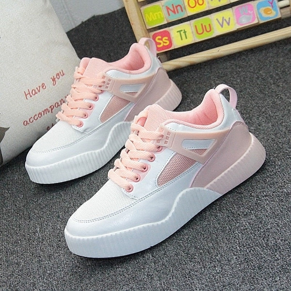 Κομψά και Μοντέρνα γυναικεία αθλητικά παπούτσια  με δεσμούς σε διάφορα χρώματα