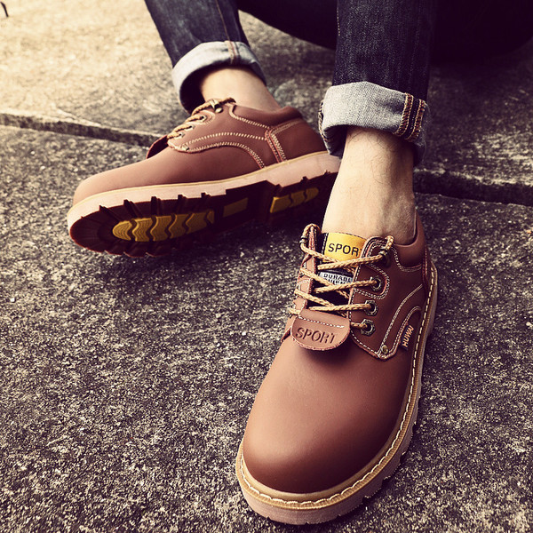 Férfi alkalmi cipő durva talppal