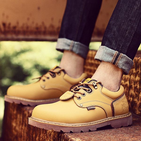 Férfi alkalmi cipő durva talppal