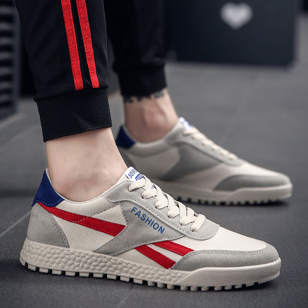 Καθημερινά άνετα πάνινα παπούτσια  σε τρία χρώματα