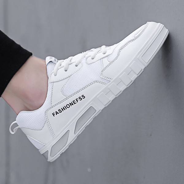 Άνετα ανδρικά πάνινα παπούτσια - τρία χρώματα