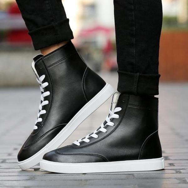 Мъжки спортно-ежедневни кецове с равна подметка