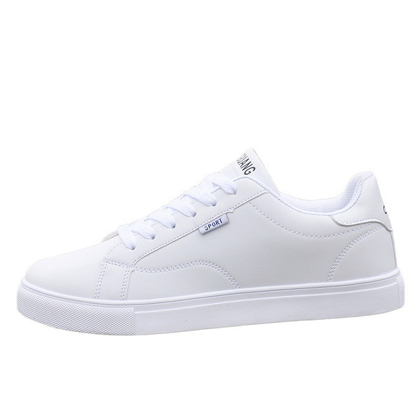 Мъжки ежедневни маратонки в бяло и черно