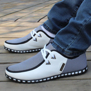 Модерни ежедневни мъжки обувки в четири цвята