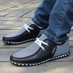 Модерни ежедневни мъжки обувки в четири цвята