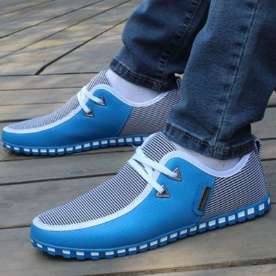 Модерни ежедневни мъжки обувки в четири цвята