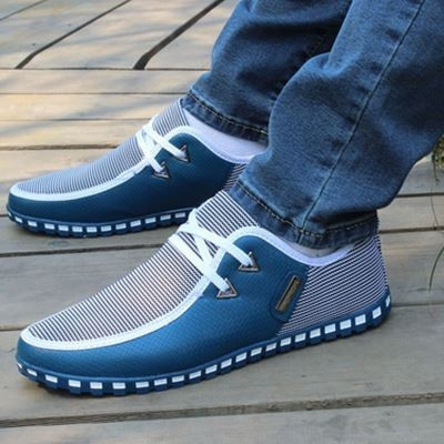 Модерни ежедневни мъжки обувки в четири цвята