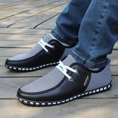 Модерни ежедневни мъжки обувки в четири цвята