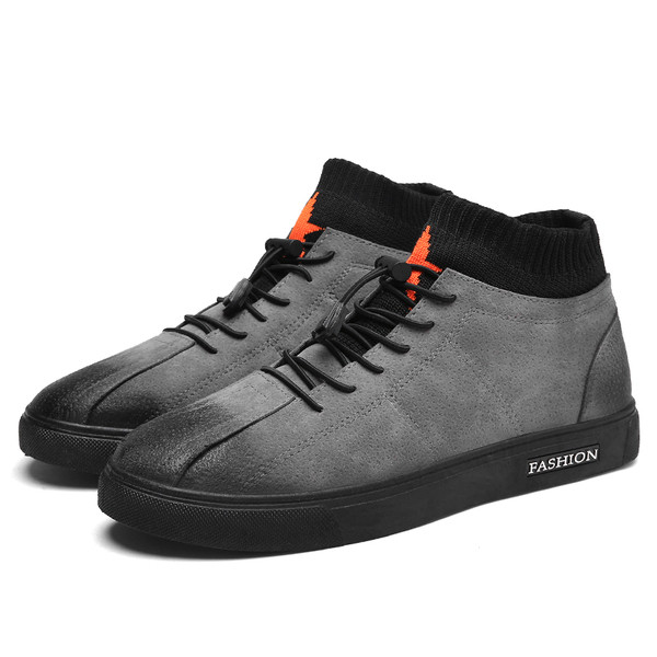 Мъжки спортни кецове с еластични връзки в два цвята