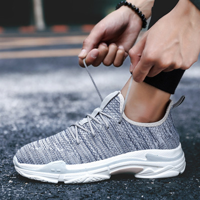 Ανδρικά πάνινα παπούτσια κατάλληλα για αθλητισμό σε τέσσερα χρώματα