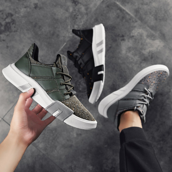 Актуални мъжки маратонки леки и удобни в три цвята