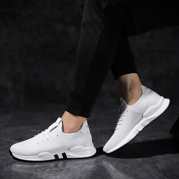 Мъжки маратонки за спорт много леки и удобни в три цвята