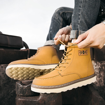 Мъжки топли и удобни обувки за есента и зимата в два модела