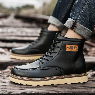 Мъжки топли и удобни обувки за есента и зимата в два модела