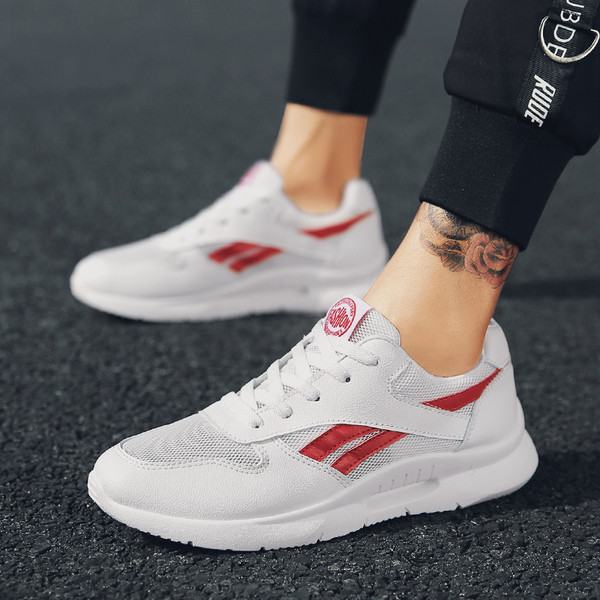 НОВ модел дишащи мъжки маратонки в два цвята