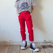 Pantaloni copii pentru o fata in roz