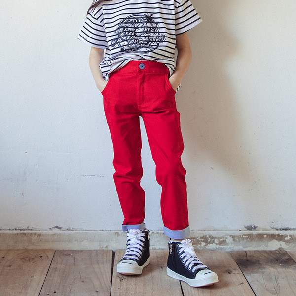 Pantaloni copii pentru o fata in roz