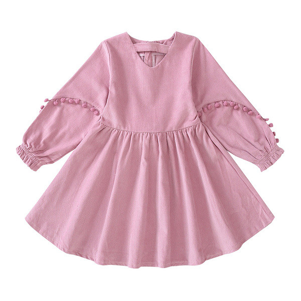 Rochie casual pentru copii croiala model in doua culori