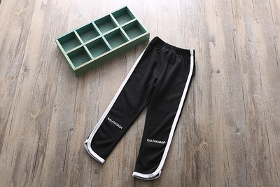 Gyermek leggings többféle színben, hímzett felirattal