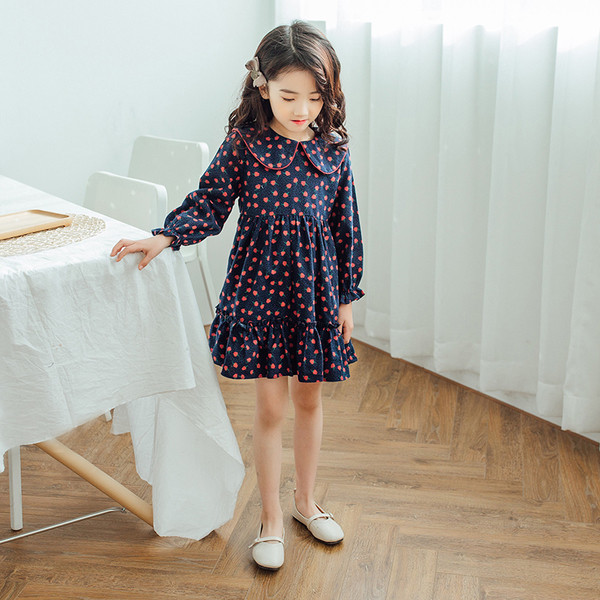 Rochie casual pentru copii in doua culori