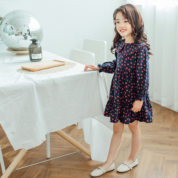 Rochie casual pentru copii in doua culori