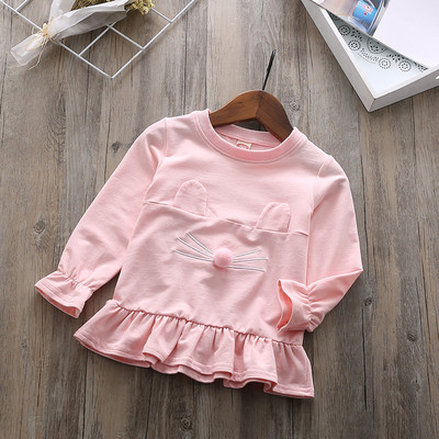 Bluza moderna pentru copii in trei culori cu elemente 3D