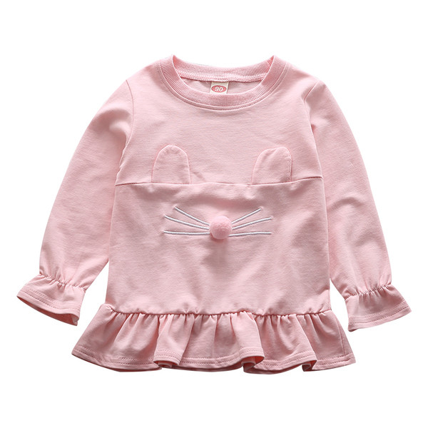 Bluza moderna pentru copii in trei culori cu elemente 3D