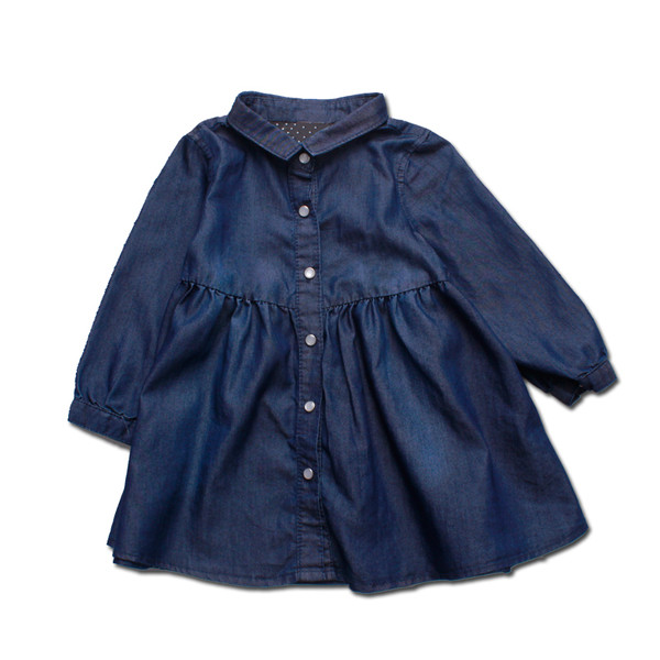 Rochie modernă din denim pentru copii