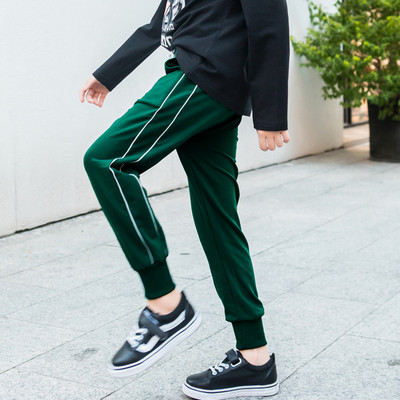 Pantaloni sport si casual pentru copii cu talie inalta in mai multe culori