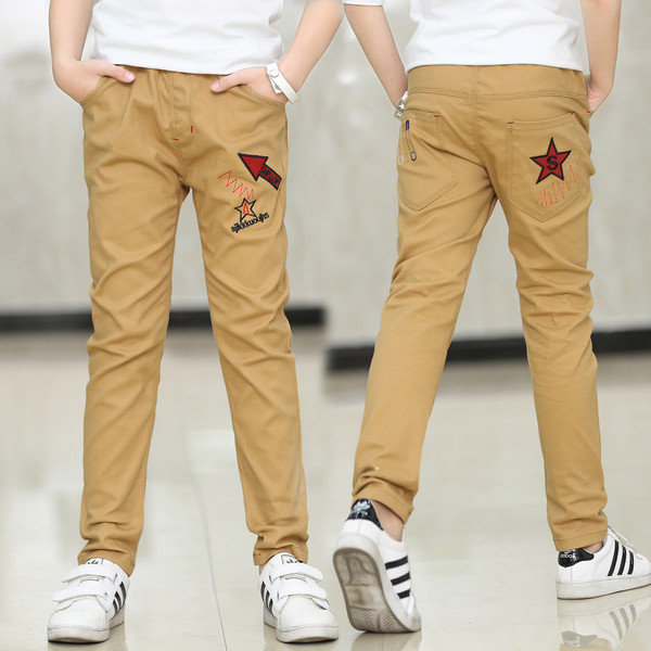 Παιδικά ενδιαφέρον κομψά παντελόνια για αγόρια