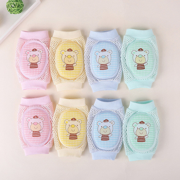 Genunchi pentru bebelusi in mai multe culori cu imprimeu animal