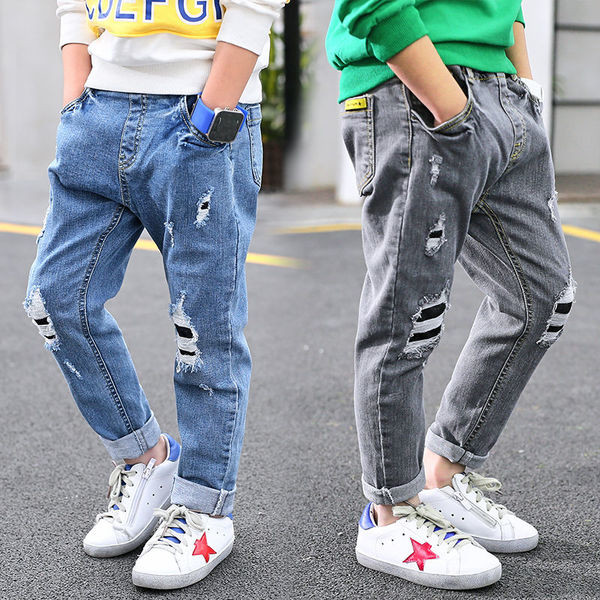 Παιδικά τζιν για αγόρια σε δύο χρώματα