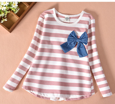 Bluza pentru copii pentru o fata cu panglica