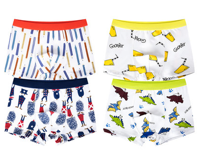 Boxeri si slip copii din bumbac pentru baieti in mai multe modele - 5 bucati