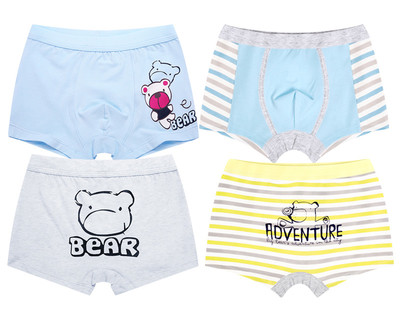 Boxeri si slip copii din bumbac pentru baieti in mai multe modele - 5 bucati