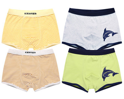 Boxeri si slip copii din bumbac pentru baieti in mai multe modele - 5 bucati